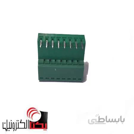 ترمینال 8 پین رایت انگل 3.81 میلیمتر