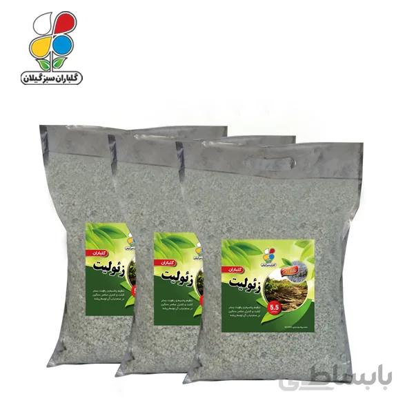 زئولیت ظرفیت 5/5 لیتری مجموعه سه عددی