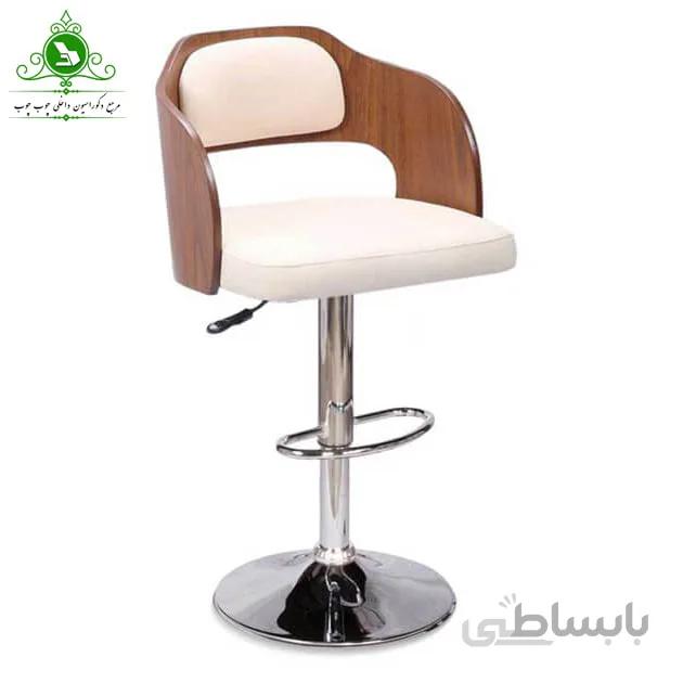 صندلی اپن چوبی مدل منحنی