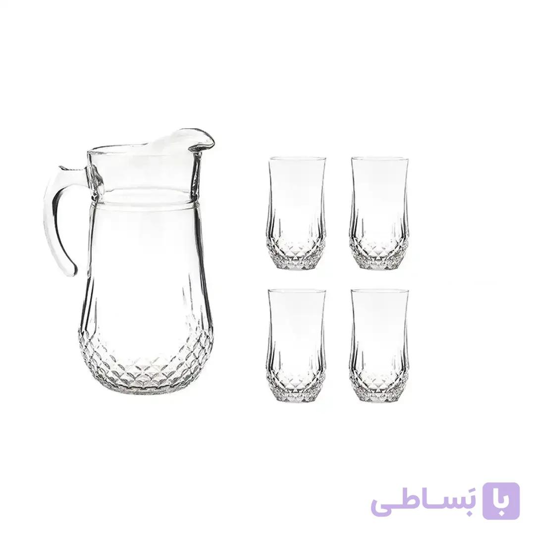ست پارچ و لیوان 7 پارچه نوری تازه سری اپرا مدل 242102W