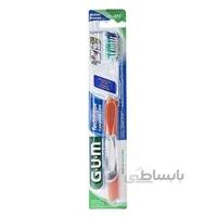 مسواک G.U.M مدل Technique Complete Care با برس معمولی و سر بزرگ