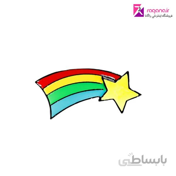 پین فلزی طرح رنگین کمان کد RG-PI 110