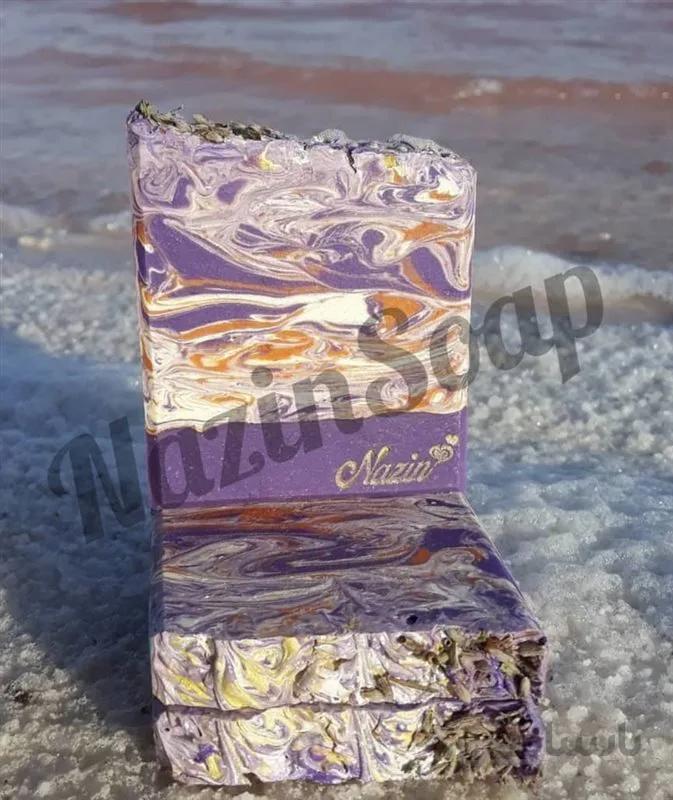 صابون دستساز گیاهی لوندر و بنفشه کد 13803808682