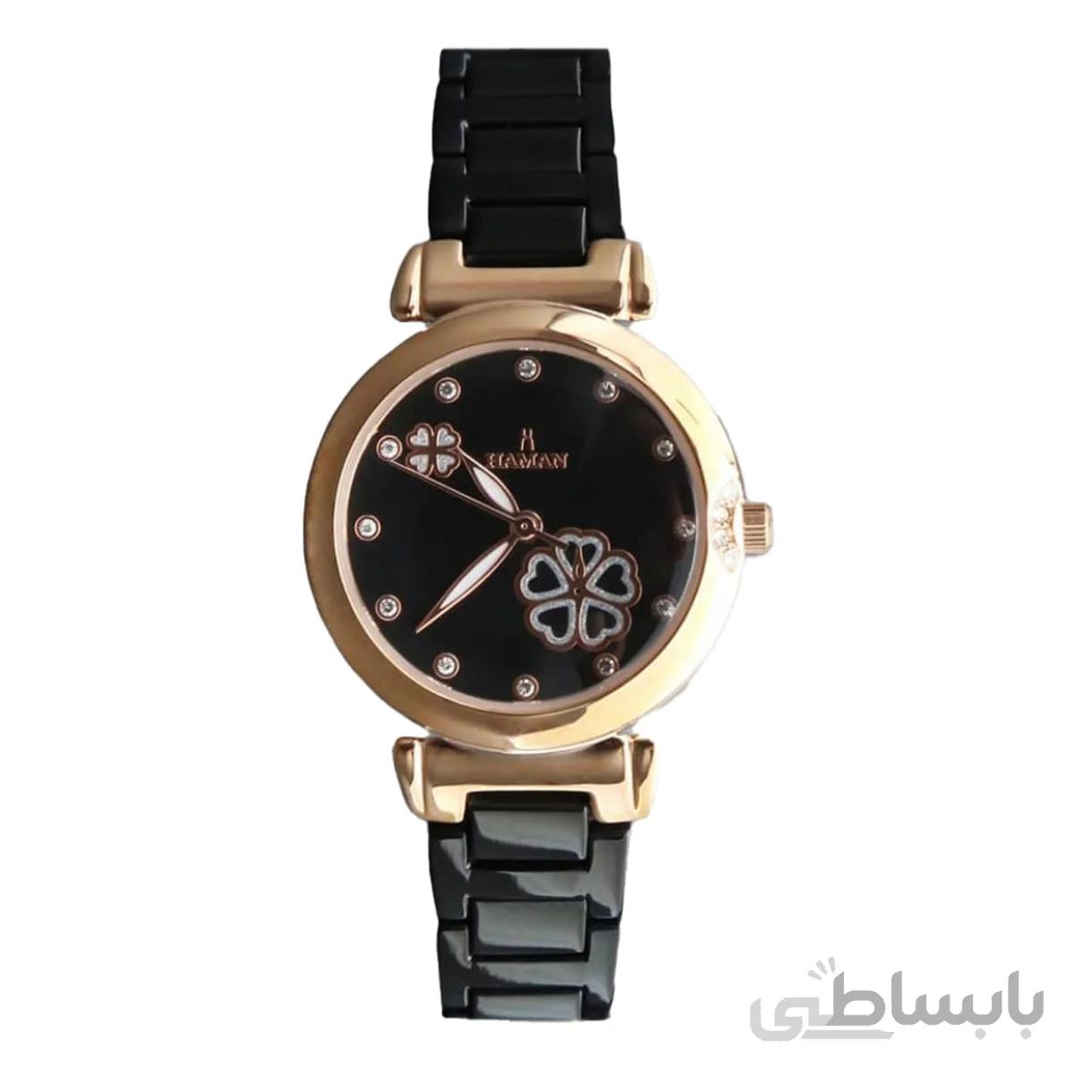 ساعت مچی زنانه هامان مدل Haman 1104 R