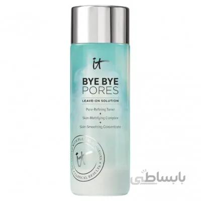 تونر کوچک کننده منافذ ایت کازمتیکس It Cosmetics Bye Bye Pores Leave-On Solution Pore-Refining Toner
