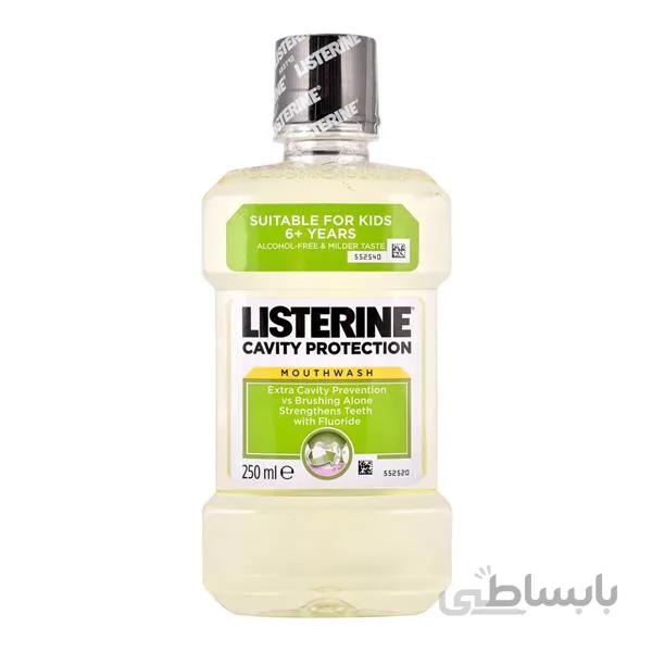 دهانشویه لیسترین Listerine مدل Cavity Protection