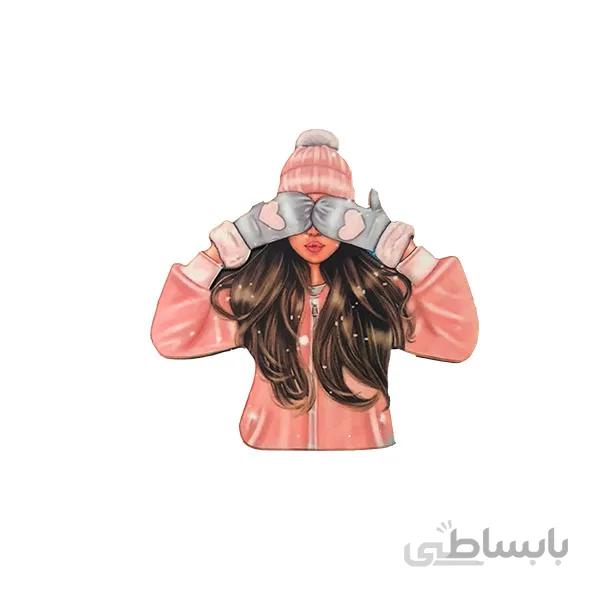 تاپر کیک بهگز مدل دختر برفی