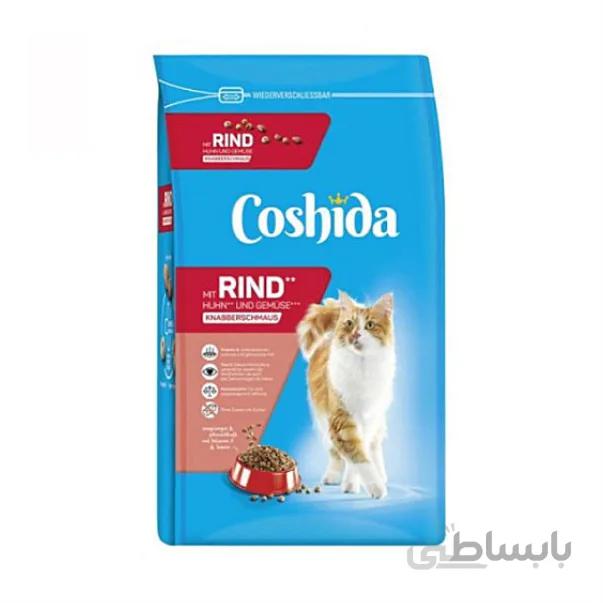 غذای خشک گربه کوشیدا طعم بیف و سبزیجات وزن 2 کیلوگرم ا Coshida Dry Food With Flavor Of Beef And Vegetables For Cats 2kg
