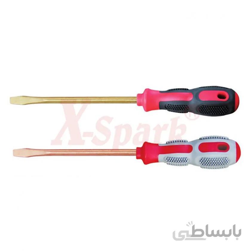 پیچ گوشتی ضد جرقه دو سو شش اینچ