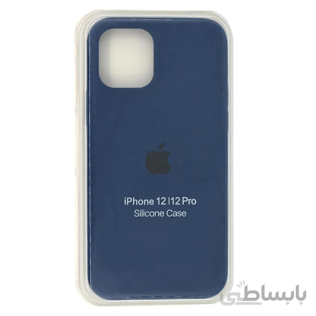 قاب گوشی اپل iPhone 12 / 12 Pro سیلیکونی اورجینال زیر باز مدل Nobel Plus