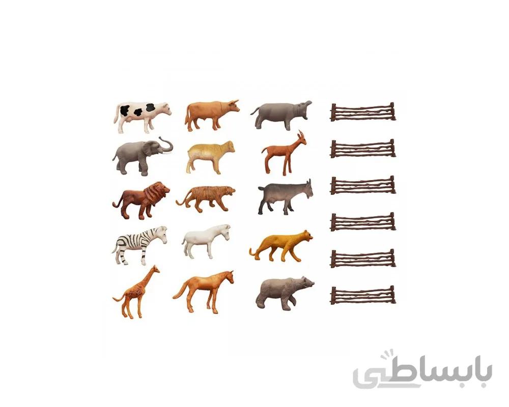 فیگور حیوانات اهلی و وحشی نیکی