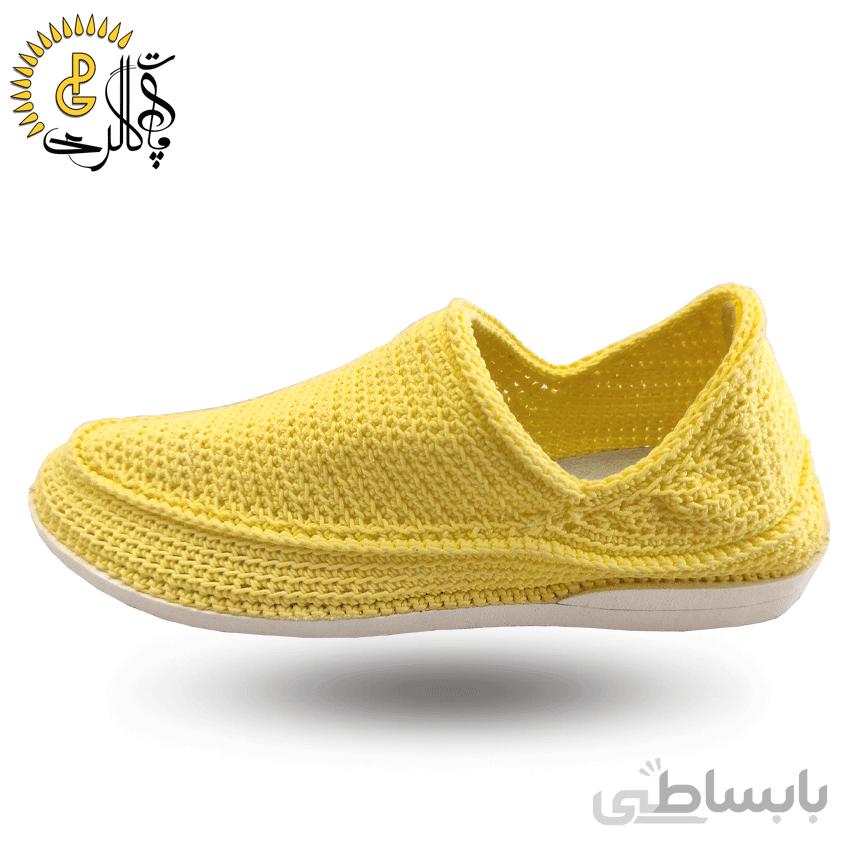 گیوه زرد کد 0054