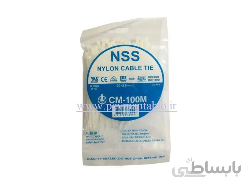 بست کمربندی سایز 2.5*100 میلیمتر (NSS)