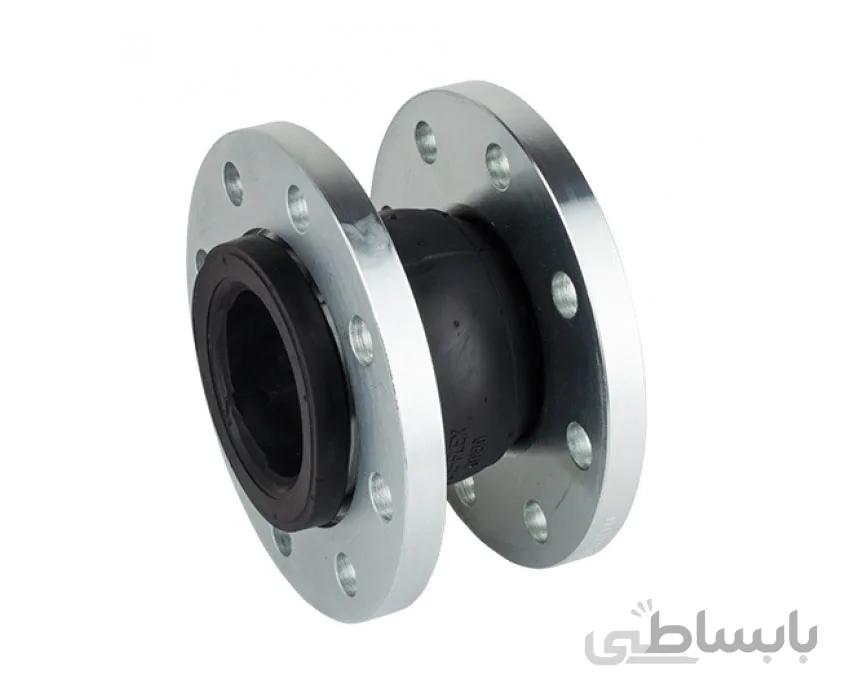 لرزه گیر لاستیکی با فلنج فولادی 1/4 1 اینچ خنبره