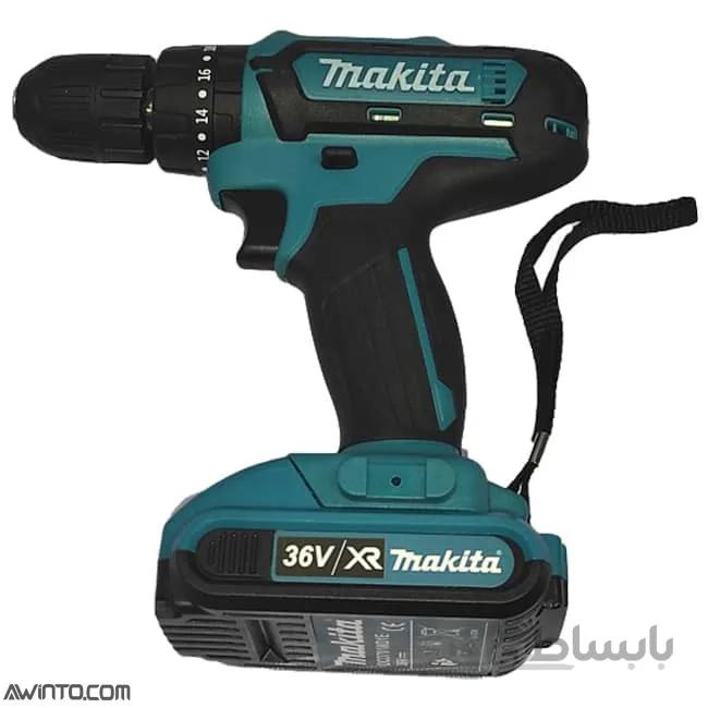 دریل شارژی ماکیتا پولیش دار 36 ولت سه نظام گیربکس Japan Makita