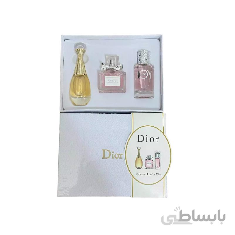 گیفت ست عطر های مینیاتوری دیور Dior miniature gift set پک سه عددی