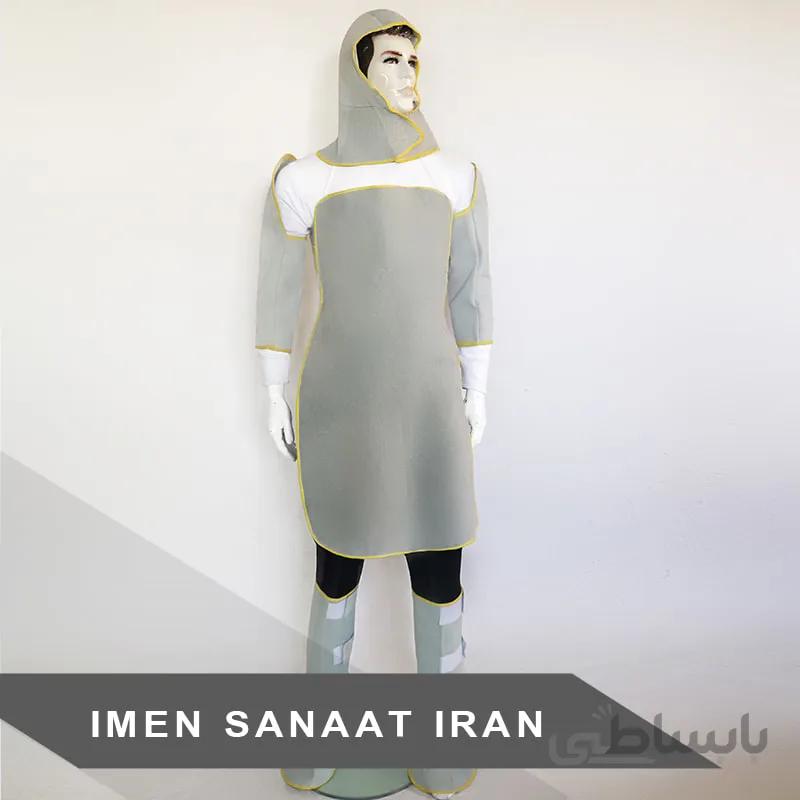 ست کامل گتر مقنعه و پیشبند جوشکاری