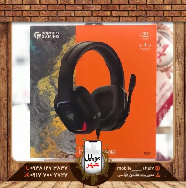 هدفون گیمینگ پرودو مدل PDX411 ا Porodo Gaming Mouse PDX411