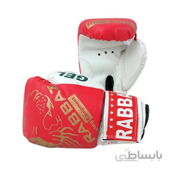 دستکش بوکس بچه گانه RABBAZ | قرمز