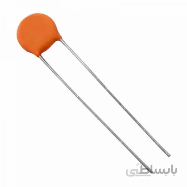 خازن عدسی 8.2 پیکو فاراد 50 ولت — تصویر 1