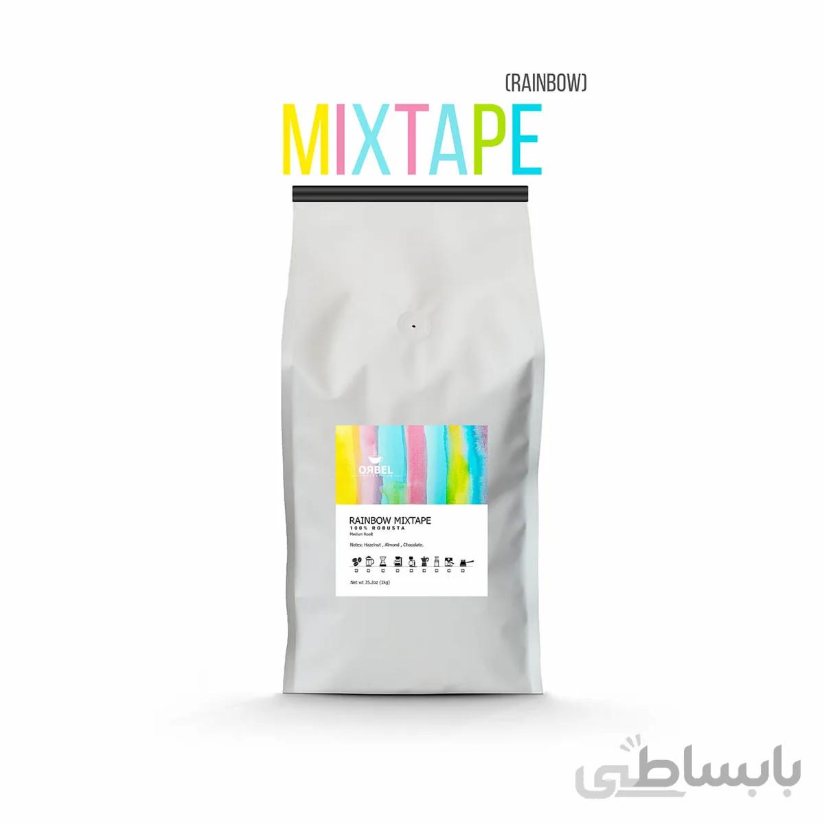 دانه قهوه اربل مدل میکس تیپ رینبو فول کافئین ا MIXTAPE – Rainbow Full Caffeine