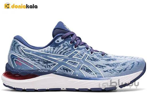 کفش کتانی پیاده روی، رانینگ و اسپرت اورجینال اسیکس ژل کومولوس Asics Gel-Cumulus 23 1012A888.417 ا Original walking running and sneakers Asics Gel-Cumulus 23 1012A888-417