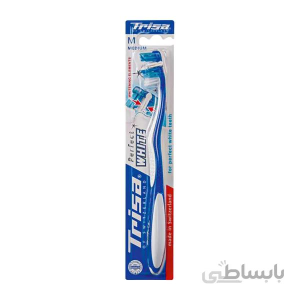مسواک تریزا مدل Perfect White با برس متوسط