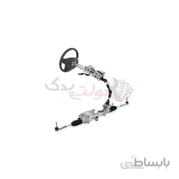 شیشه بالابر کامل درب عقب راست