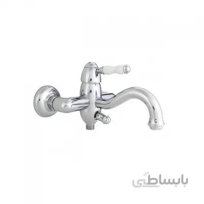شیر مخلوط دوش موست مدل رنسانس کروم