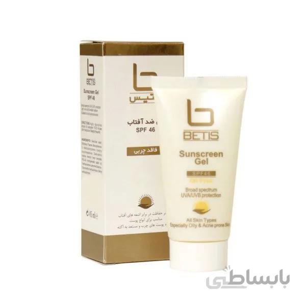 ژل ضد آفتاب بتیس مدل Spectrum