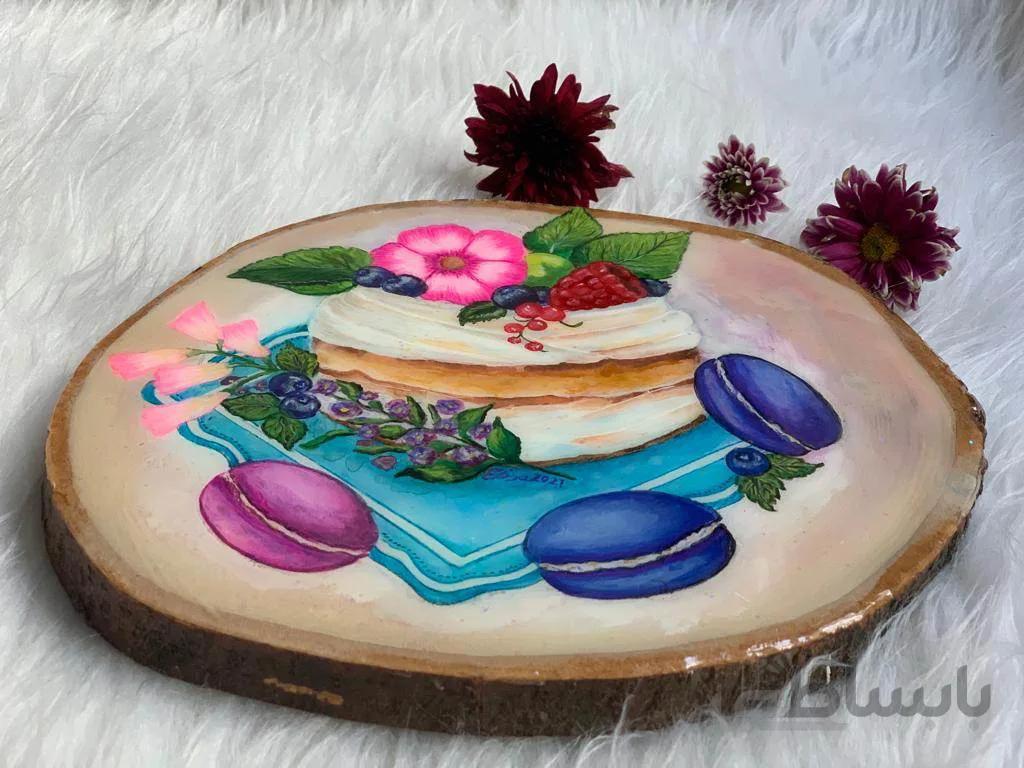 خرید تخته سرو چوبی طرح دار