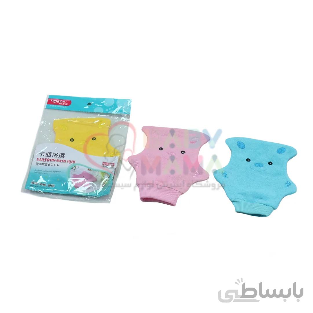 لیف عروسکی گلدوزی خرس