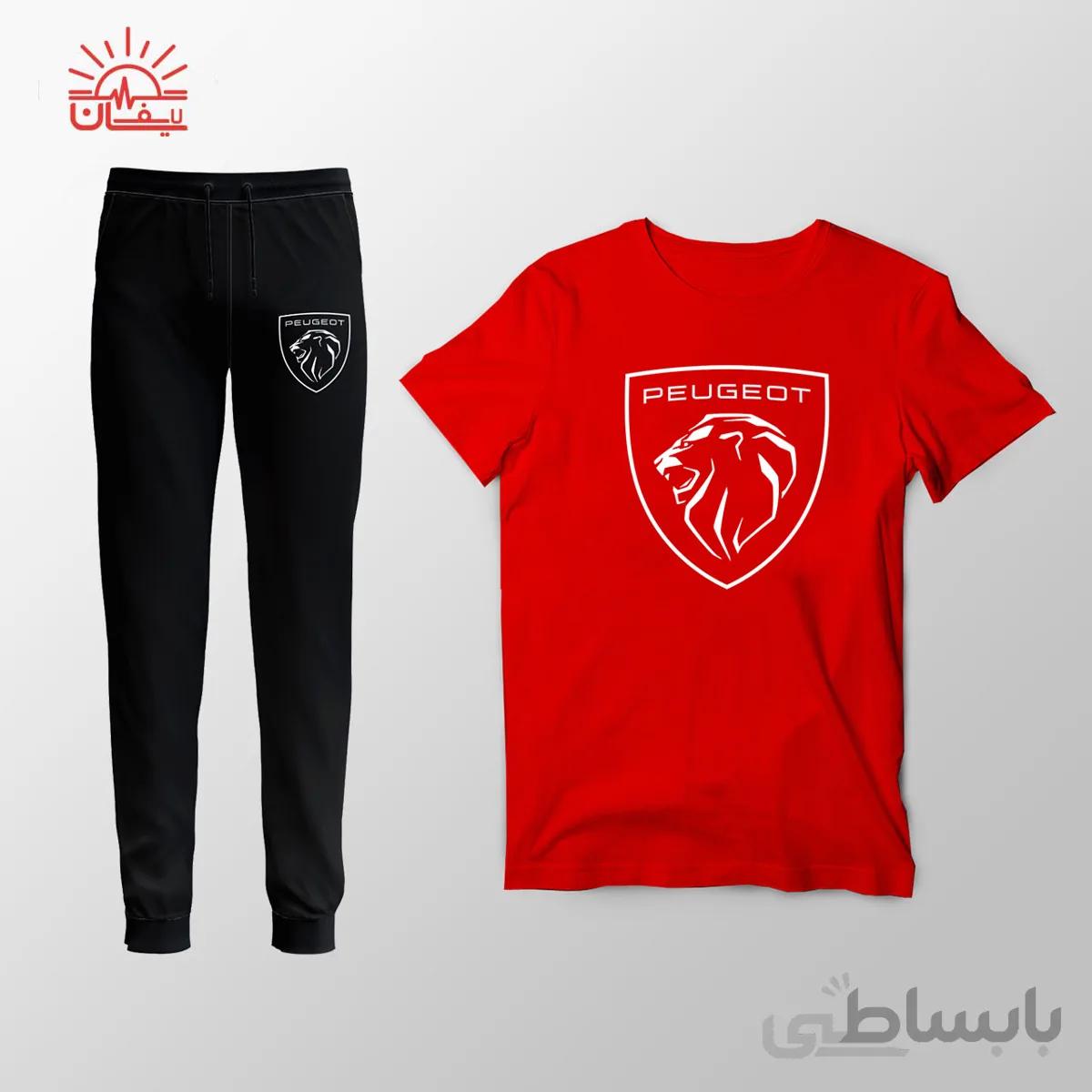 تیشرت و اسلش پژو