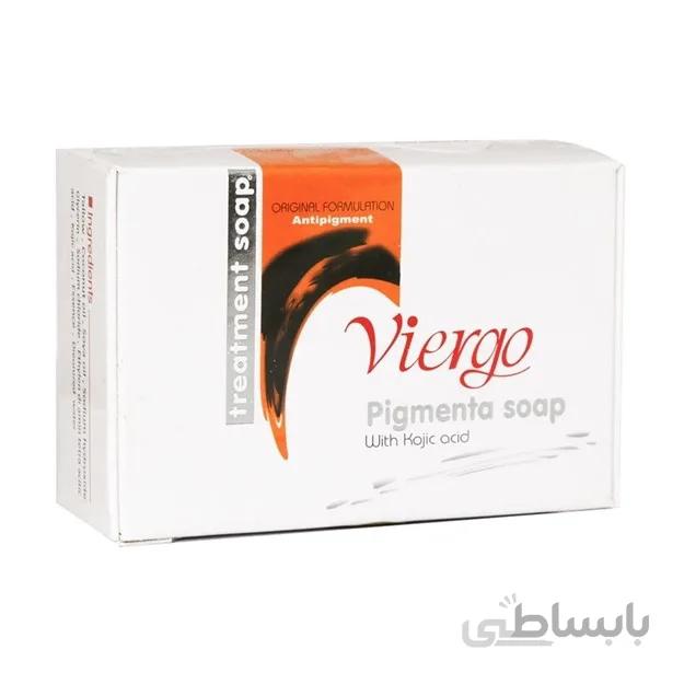 صابون روشن كننده پوست پیگمنتا ویرگو ا pigmenta viergo skin lightening soap