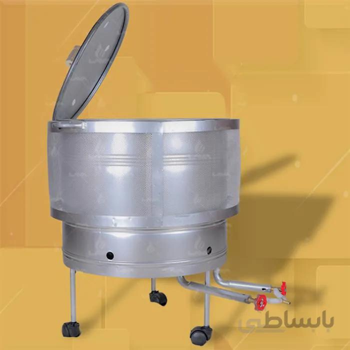 تنور گازی استوانه ای سایز 40 ا 🔸جنس محفظه: تور فولادی 🔸قطر داخلی: 40 🔸ارتفاع داخل تنور: 40 🔸ارتفاع پایه:30 🔷کاربرد: 🔸پخت انواع نان (رژیمی ، روغنی، سنتی، .....) 📄🔸قابل استفاده با گاز خانگی و گاز سلیندر 🔸ضد زنگ