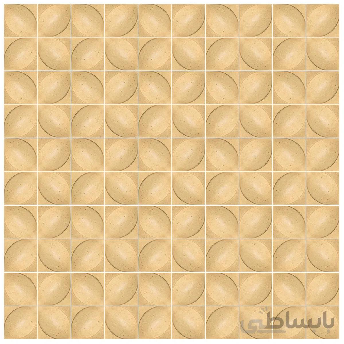 دیوارپوش تندیس و پیکره شهریار مدل آمای کد W1010-15 بسته 100 عددی