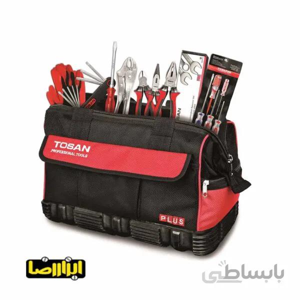 کیت ابزار خودرو 21 پارچه توسن مدل 25M-21C