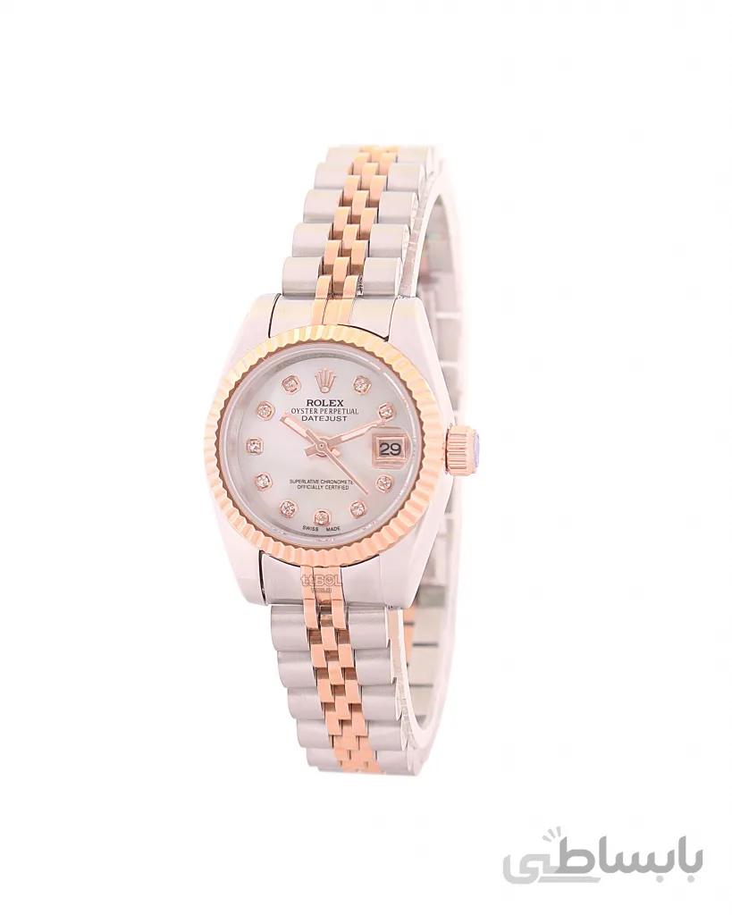 ساعت مچی زنانه رولکس ROLEX DATE JUST 16233W RBW