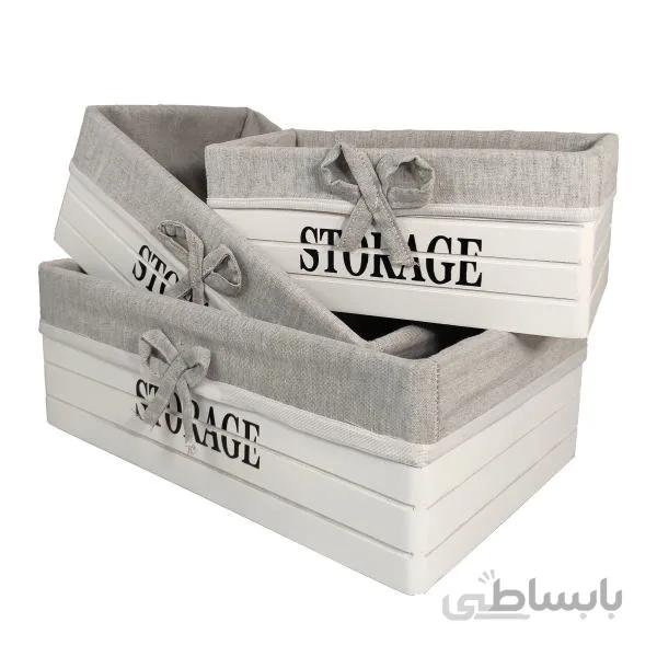 باکس نظم دهنده مدل storage مجموعه 3 عددی