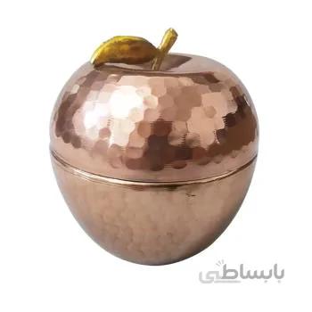 قندان مسی طرح سیب بزرگ چکشی توت کالا tootkala
