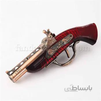فندک دکوری تپانچه طرح ببر