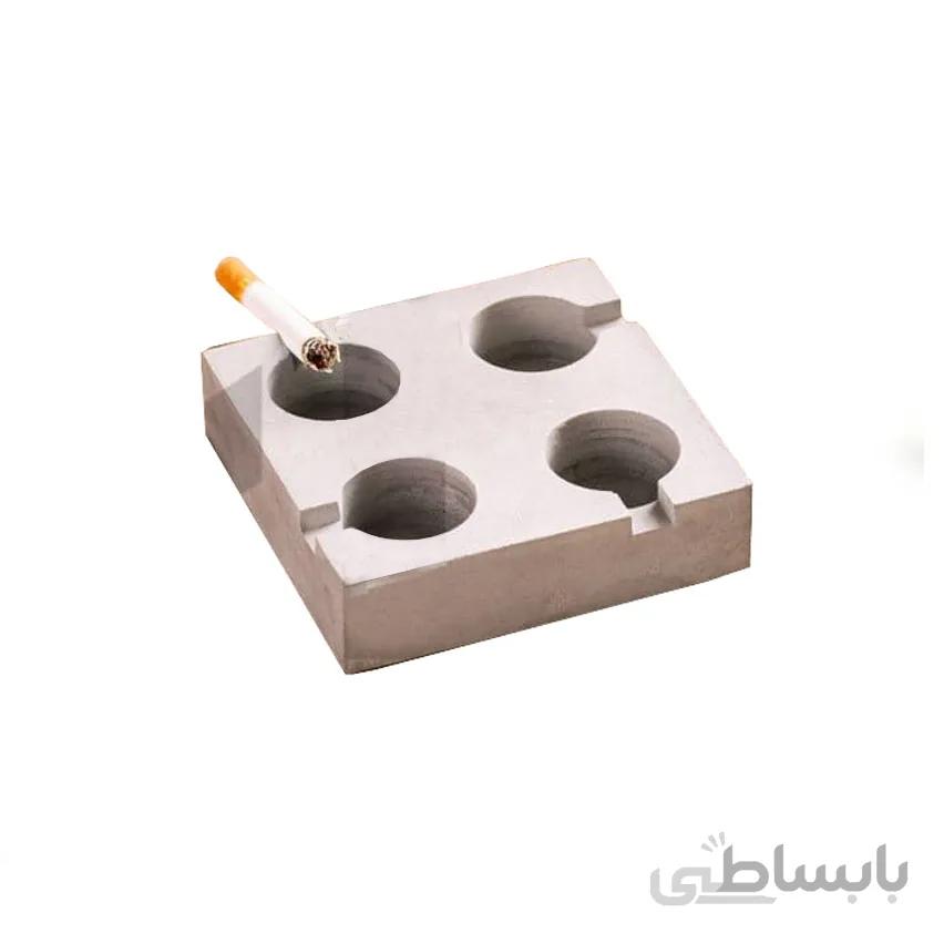 زیر سیگاری مربع سیمانی