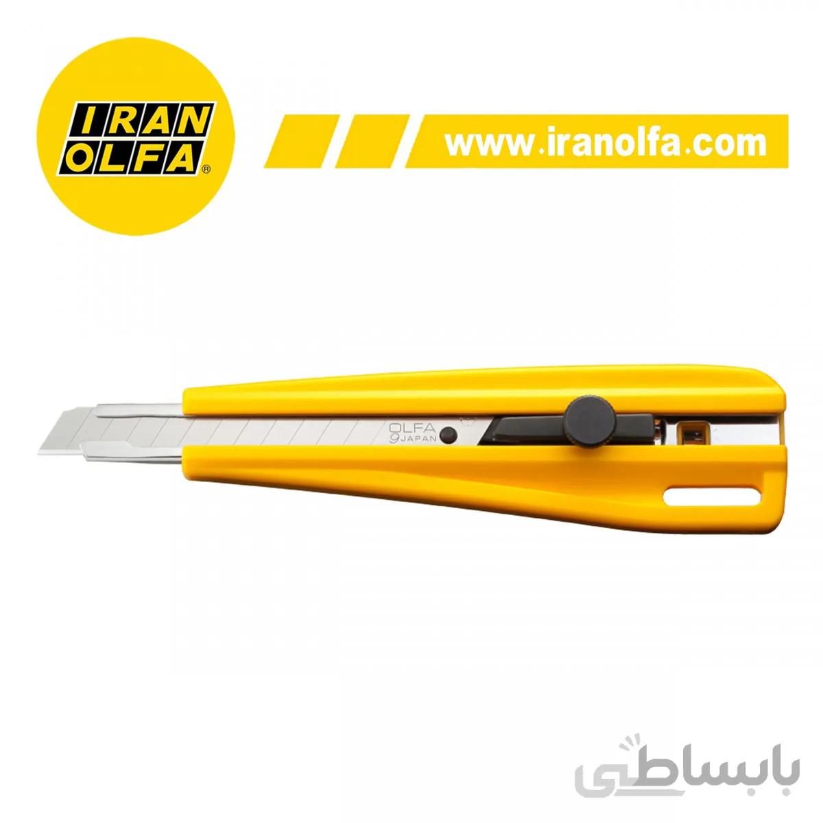 کاتر با قفل پیچی اُلفا (OLFA) ژاپن - مدل 300