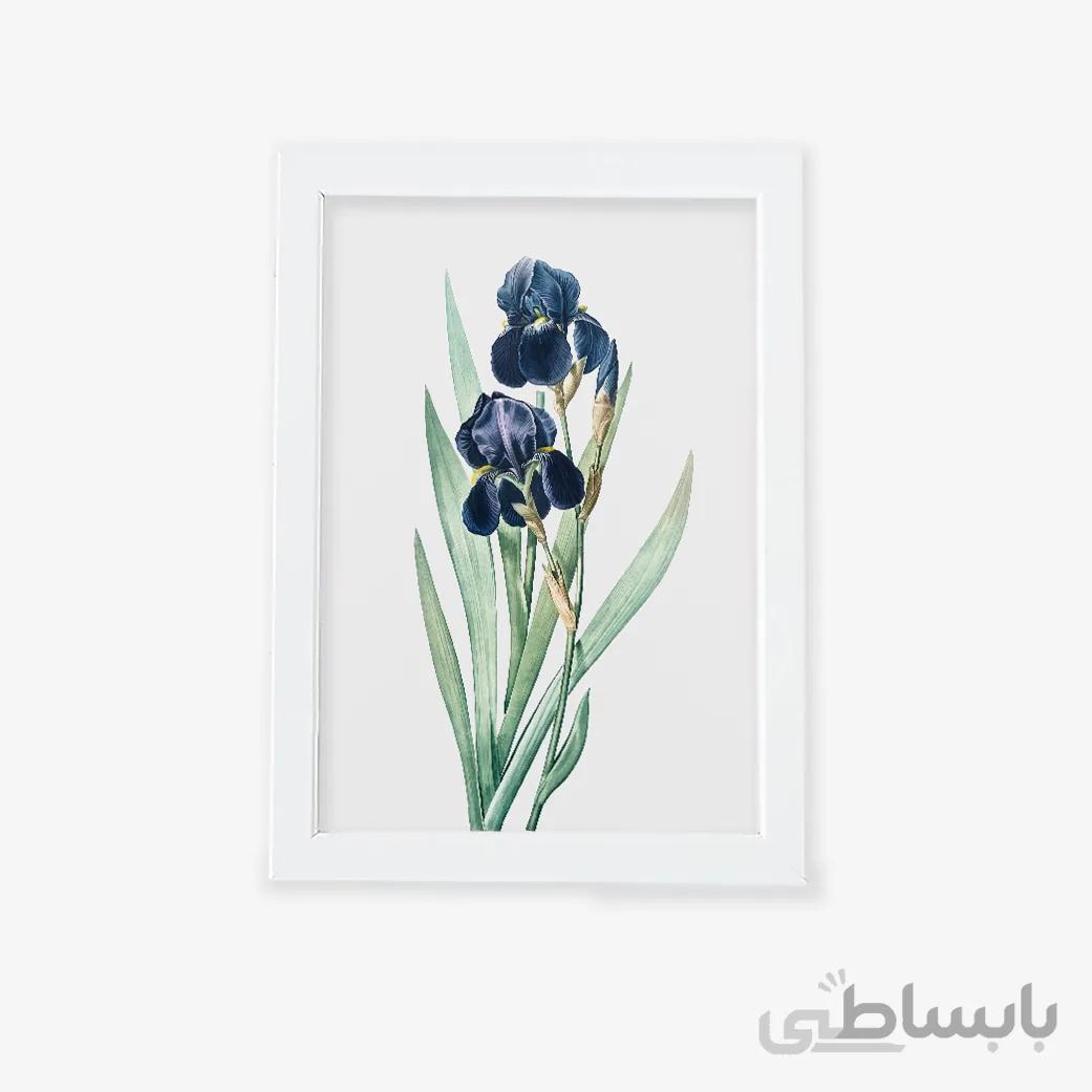 تابلو مدرن گل و برگ