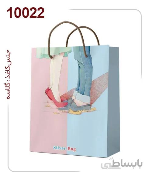 ساکدستی فانتزی خاص با کاغذ گلاسه کد10022