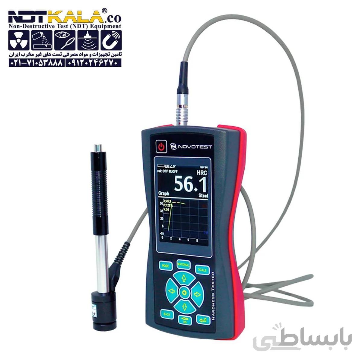 سختی سنج فلزات پرتابل NOVOTEST T-D3 ا Leeb Hardness Tester NOVOTEST T-D3