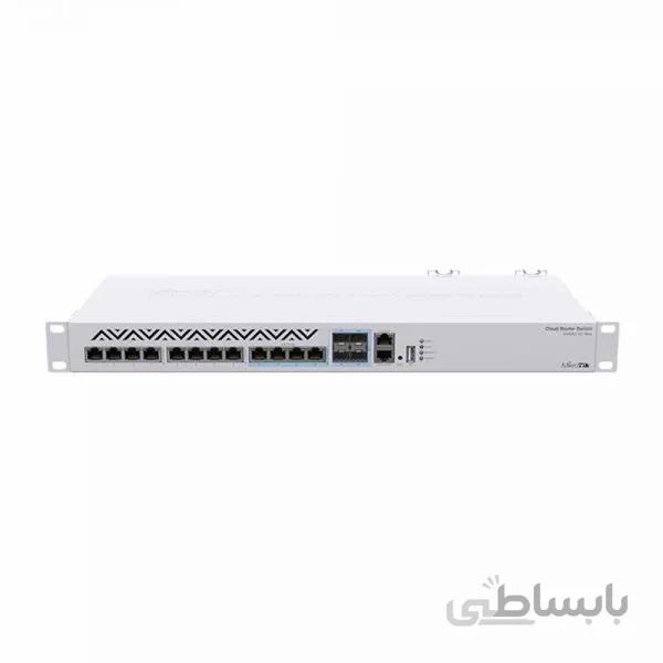 روتر سوئیچ CRS312-4C+8XG-RM میکروتیک
