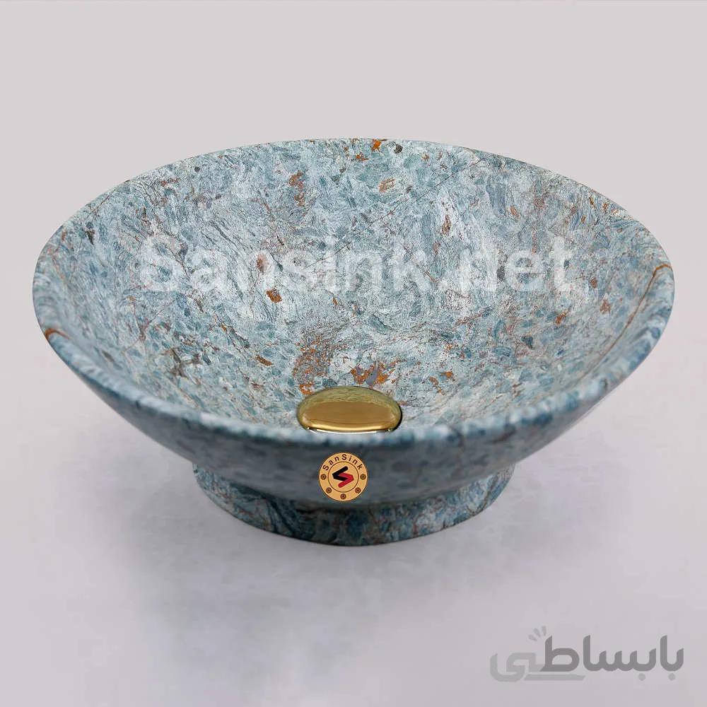 کاسه جام گرانیت سبز فیروزه ای