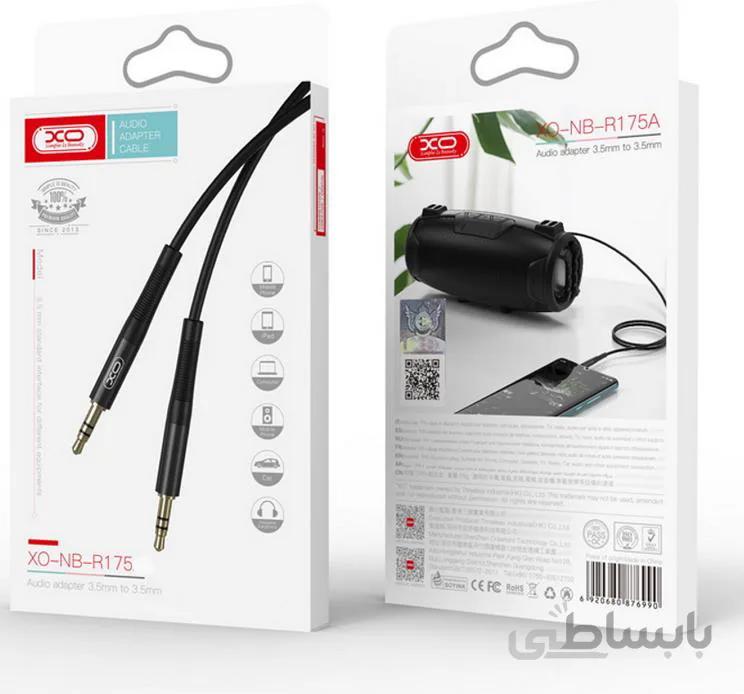 کابل 1 به 1 صدا AUX ایکس او XO مدل XO NB R175B دو متری