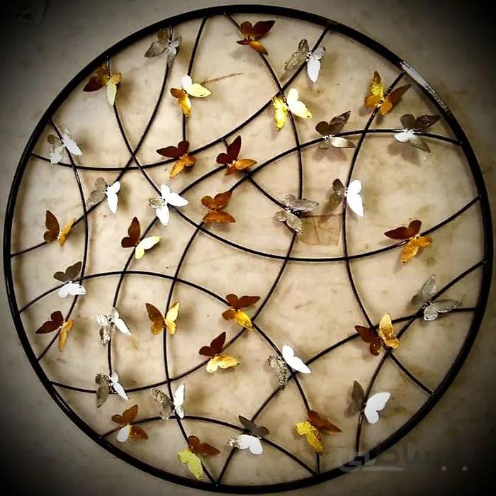 دیوارکوب فلزی مدرن کد IGD-128